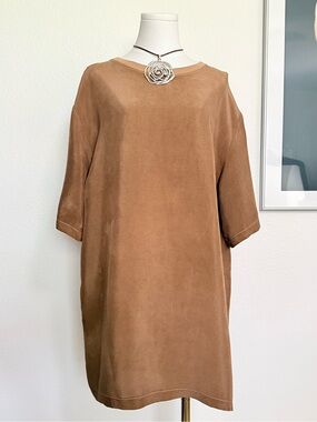 Prairie Underground Cupro Tee Shirt Dress Indie Sleaze Androgynous Streetwear